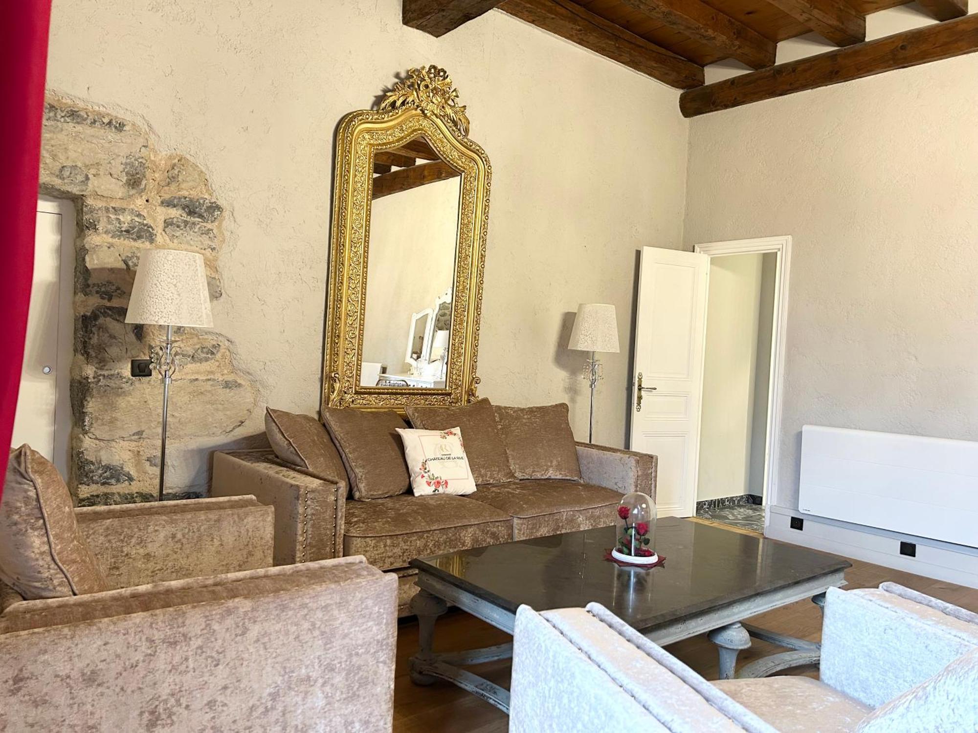 Chateau De La Rive - Suite Prestige - Chambre 2 Personnes Cruet Extérieur photo